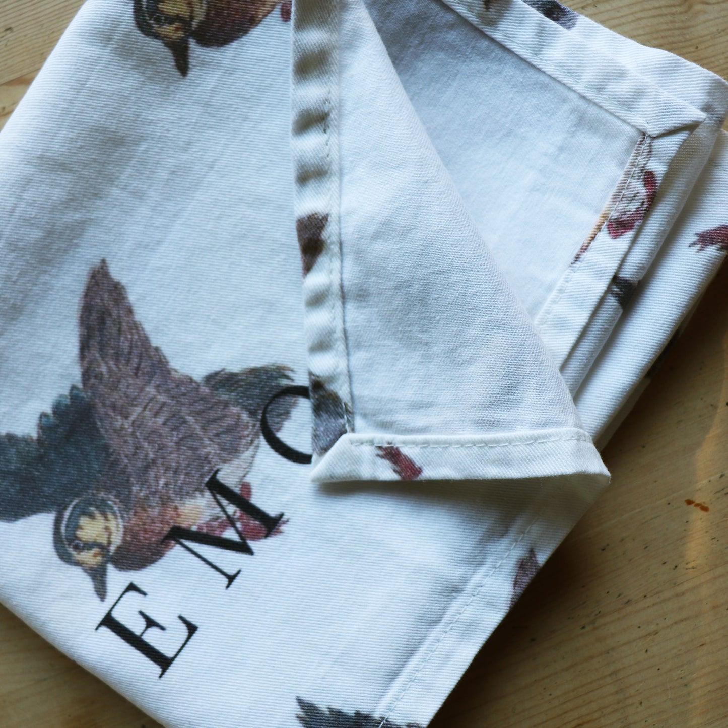 Félix Bracquemond Duck Print Kitchen Towel