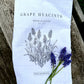 Spring In Bloom Grape Hyacinth Tea Towel