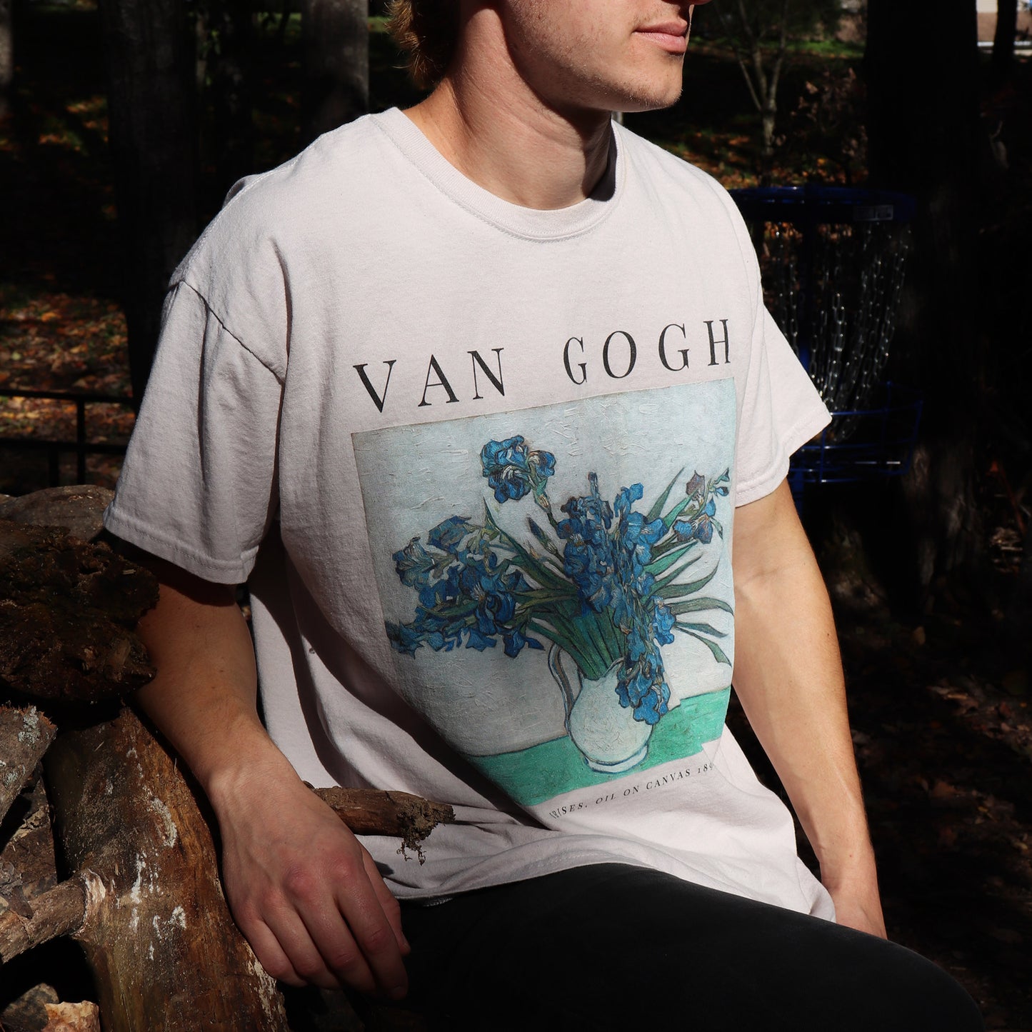 Vincent Van Gogh Irises T-Shirt