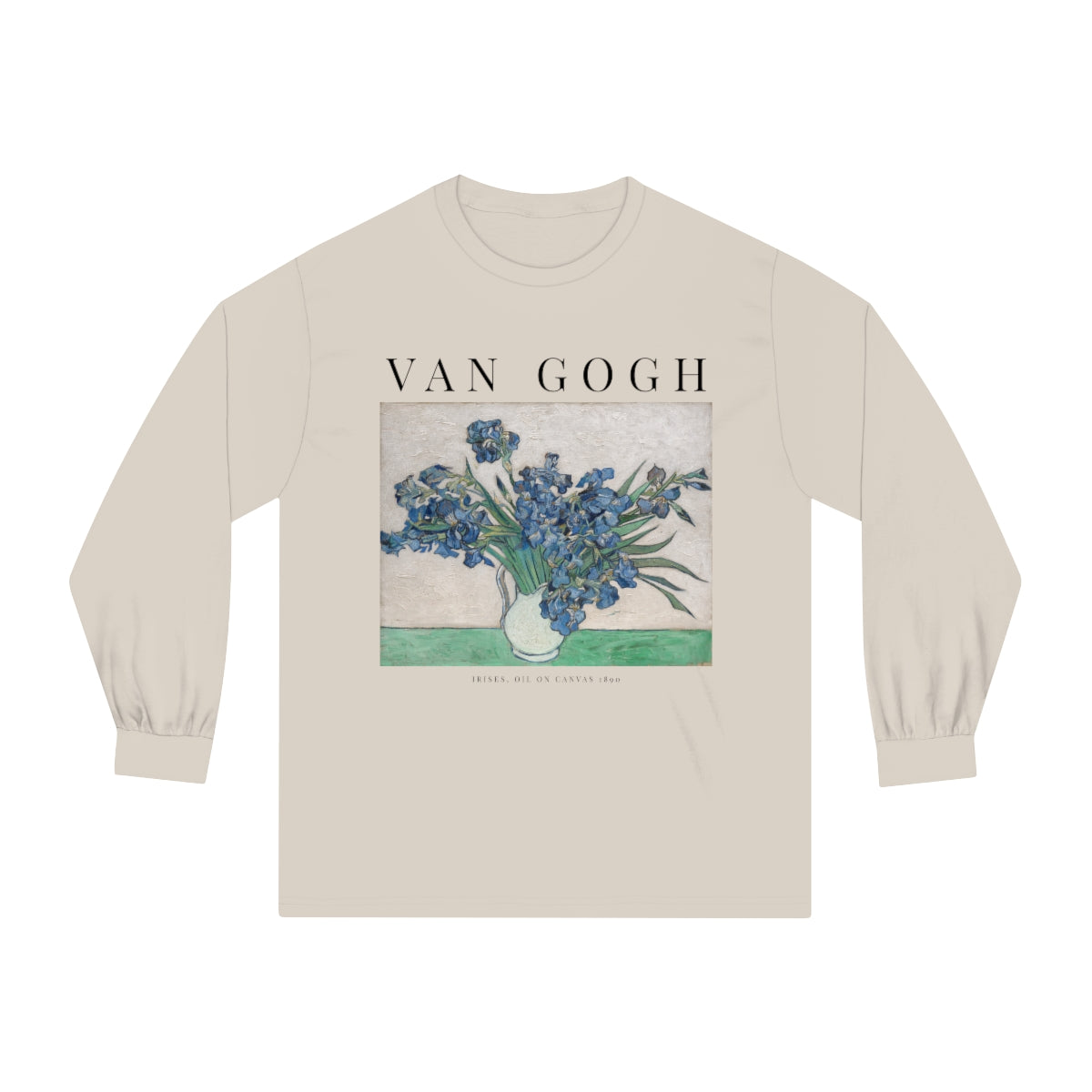 Vincent Van Gogh Irises Long Sleeve T-Shirt